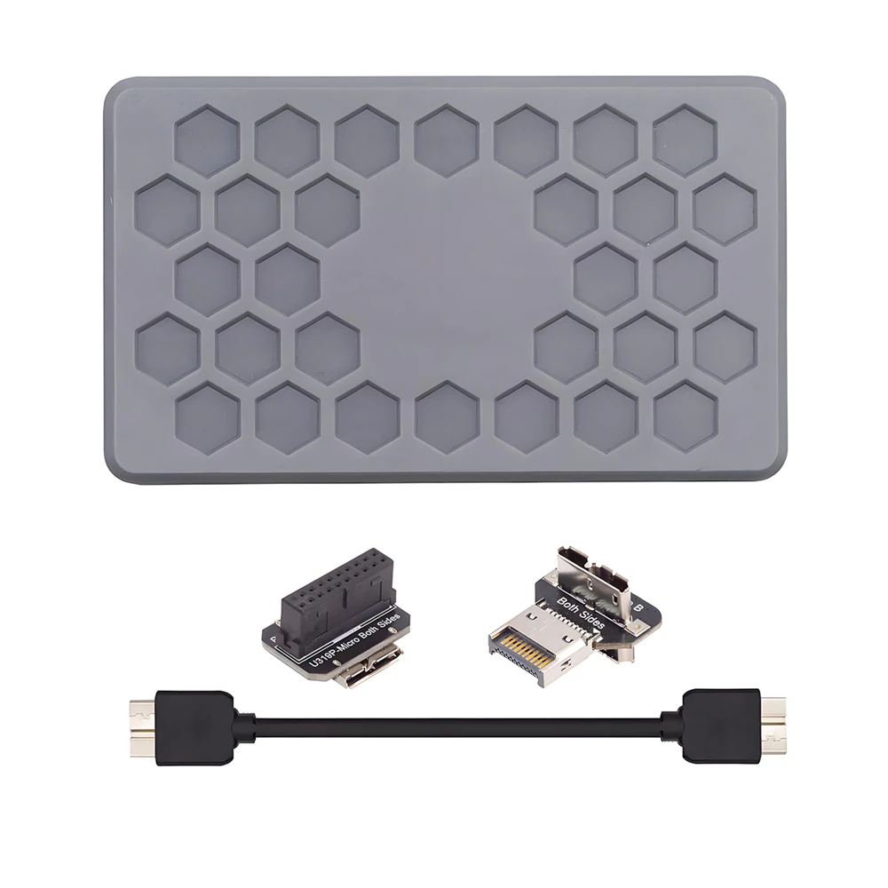 CY USB 3.1 (передний порт) или 19/20-контактный разъем или Micro-USB 3.0 на USB 3.0 (19/20-контактный) с двумя портами, гнездовой адаптер-разветвитель PCBA, 5 Гбит/с
CY USB 3.1 (передний порт) или 19/20-контактный разъем или Micro-USB 3.0 на USB 3.0 (19/20-контактный) с двумя портами, гнездовой адаптер-разветвитель PCBA, 5 Гбит/с