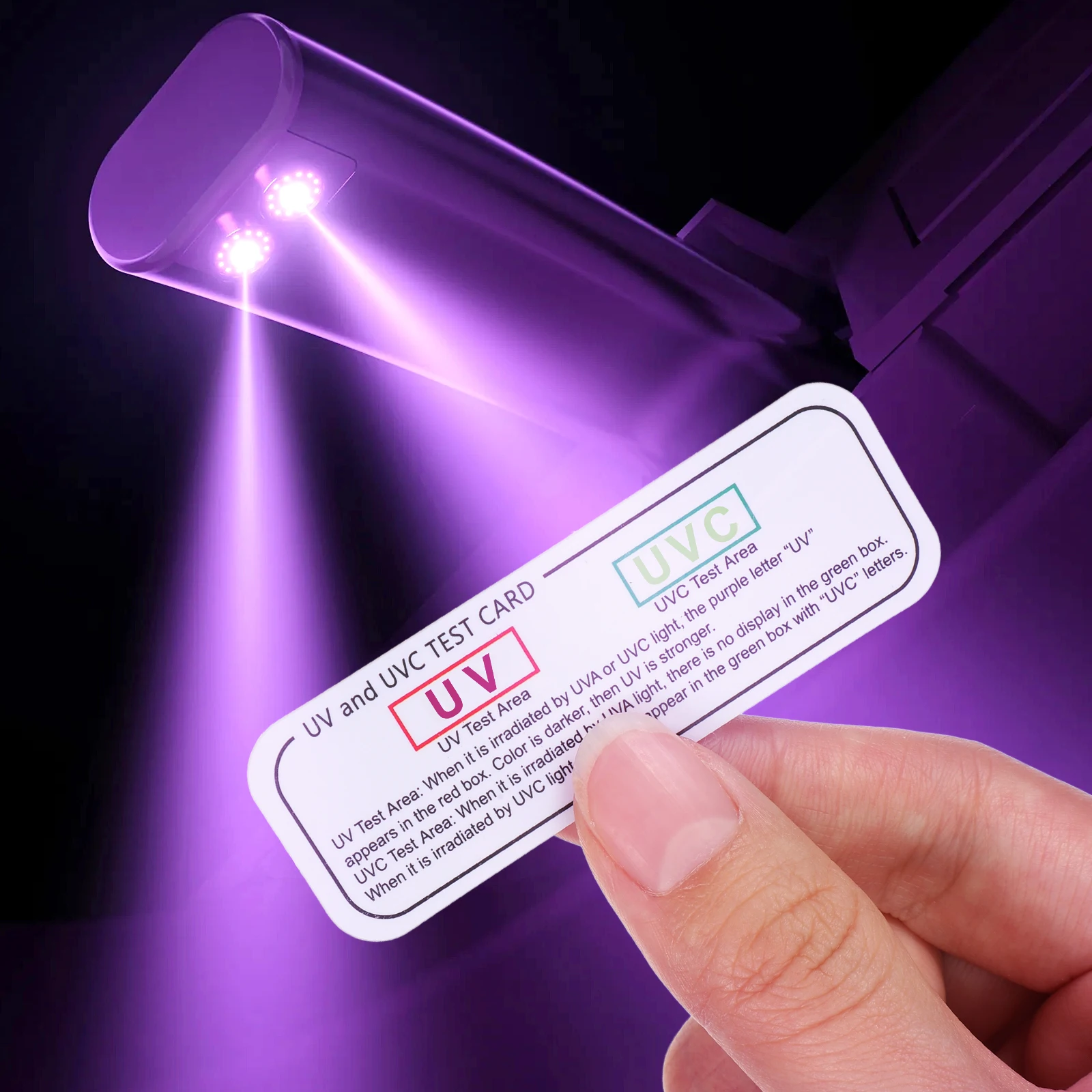 12 Pcs UV Test Cards Papers for Disinfection Boxes Cabinets Lamps UVA Tester Detection Stickers Portable Storage
12 Pcs UV Test Cards Papers for Disinfection Boxes Cabinets Lamps UVA Tester Detection Stickers Portable Storage