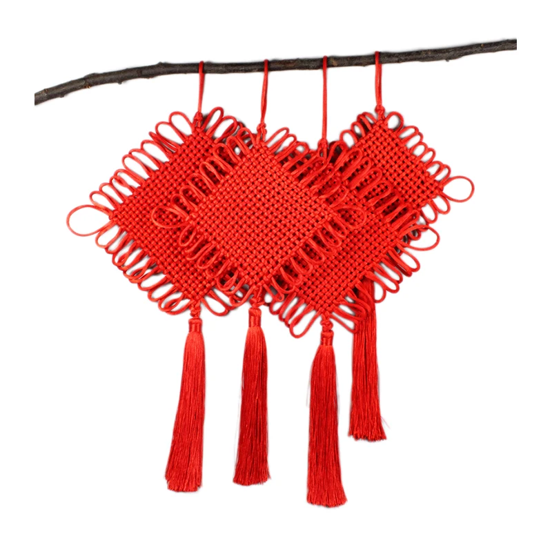 1Pcs Chinese Knot Spring Festival Room Decoration Rope Woven Tassels Ornaments Accessories for New Year DIY Red Pendant Hanging
1Pcs Chinese Knot Spring Festival Room Decoration Rope Woven Tassels Ornaments Accessories for New Year DIY Red Pendant Hanging
