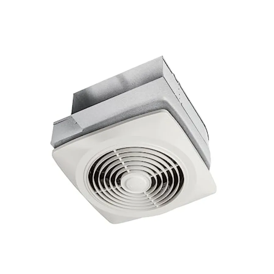 503 Bath Fan 8-Inch 160 CFM 5.0 Sones White Bathroom Exhaust Fan with High Efficiency and Low Noise for Moisture Control
503 Bath Fan 8-Inch 160 CFM 5.0 Sones White Bathroom Exhaust Fan with High Efficiency and Low Noise for Moisture Control