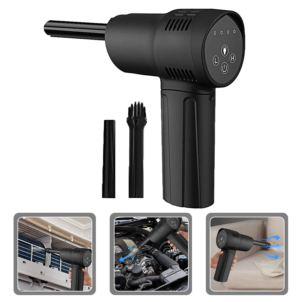 Cordless Rechargeable Air Duster Electric Blower for Computer Keyboard Camera Lens Cleaning Home Use Compressed Air Duster
Cordless Rechargeable Air Duster Electric Blower for Computer Keyboard Camera Lens Cleaning Home Use Compressed Air Duster