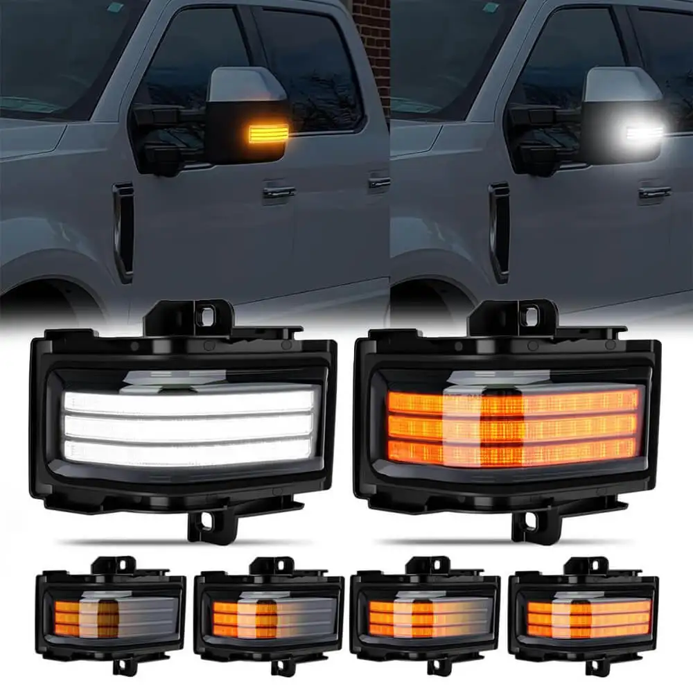 Car Rearview Mirror Turn Signal Light LED Blinker Indicator For 2015-2024 Ford F-150 2017-24 F-250 F-350 F-450 F-550 Super Duty
Car Rearview Mirror Turn Signal Light LED Blinker Indicator For 2015-2024 Ford F-150 2017-24 F-250 F-350 F-450 F-550 Super Duty