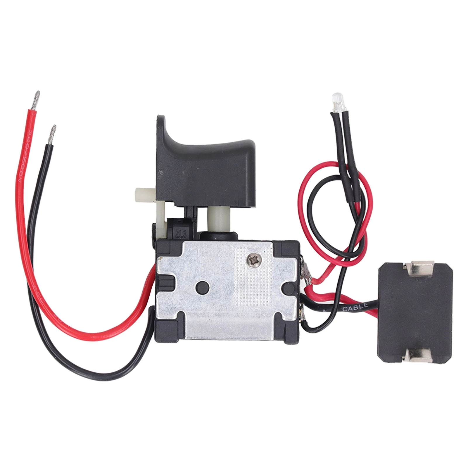 Cordless Drill Trigger Switch Lithium Battery Drill Electric Wrench Speed Control Trigger Switch with Light 7.2‑24V
Cordless Drill Trigger Switch Lithium Battery Drill Electric Wrench Speed Control Trigger Switch with Light 7.2‑24V