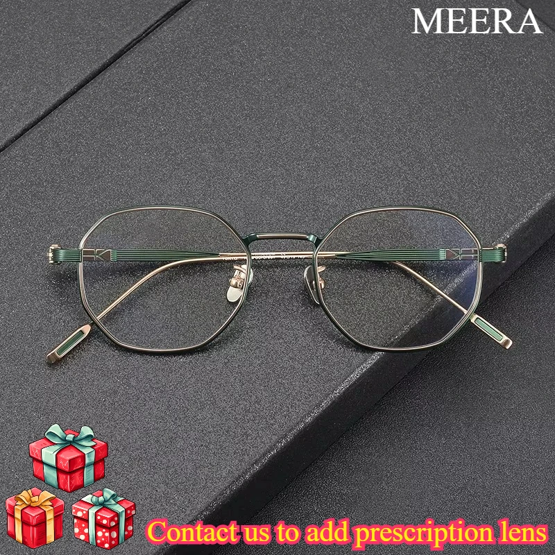 TOKYO Fashion Eyewear Retro Pure Titanium Round Glasses Comfortable Optical Prescription Eyeglasses Frame For Men Women
TOKYO Fashion Eyewear Retro Pure Titanium Round Glasses Comfortable Optical Prescription Eyeglasses Frame For Men Women