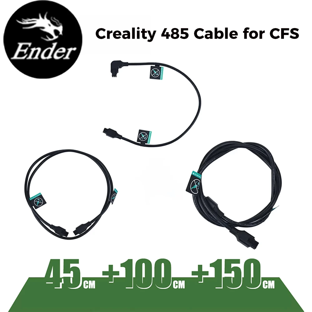 Кабель Creality 485 45 см/100 см/150 см для системы нити K2 Plus Creality, оригинальный кабель 485 для деталей 3d-принтера CFS
Кабель Creality 485 45 см/100 см/150 см для системы нити K2 Plus Creality, оригинальный кабель 485 для деталей 3d-принтера CFS