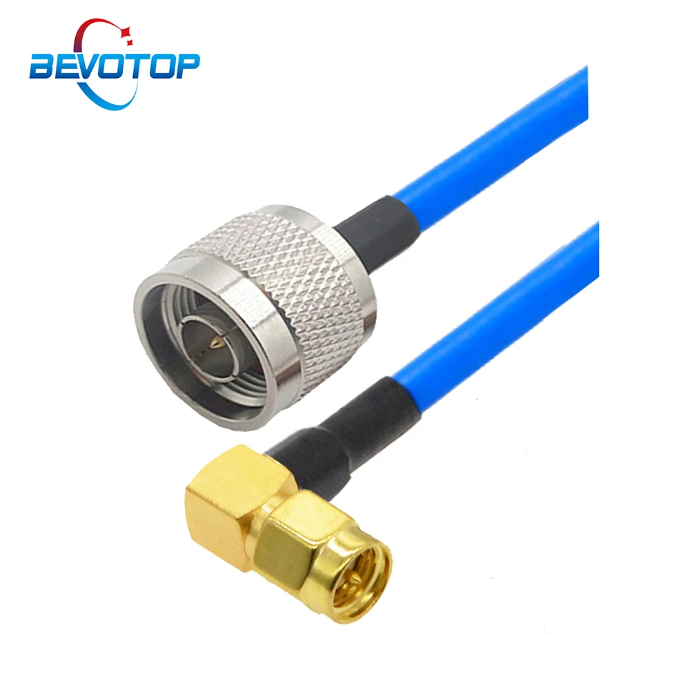 RG402 Pigtail N Male to SMA Male Right Angle RF Adapter Cable Semi-Flexible RG402 50 Ohm RF Coaxial Cable Extension Cord Jumper
RG402 Pigtail N Male to SMA Male Right Angle RF Adapter Cable Semi-Flexible RG402 50 Ohm RF Coaxial Cable Extension Cord Jumper