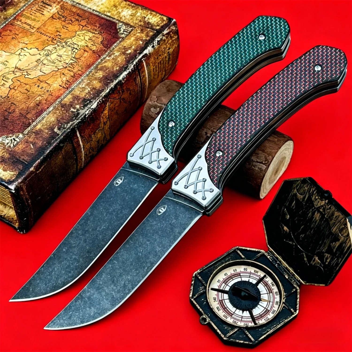 Carbon Fiber Folding Knife – D2 Steel Blade, Portable Multi-Purpose Design – Compact EDC for Camping & Everyday Carry
Carbon Fiber Folding Knife – D2 Steel Blade, Portable Multi-Purpose Design – Compact EDC for Camping & Everyday Carry