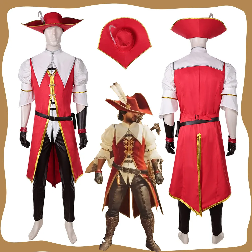 Guild Knight Cosplay Men Fantasy Coat Pants Hat Suit Anime Monstering Hunter Costume Disguise Outfits Halloween Carnival Suit
Guild Knight Cosplay Men Fantasy Coat Pants Hat Suit Anime Monstering Hunter Costume Disguise Outfits Halloween Carnival Suit