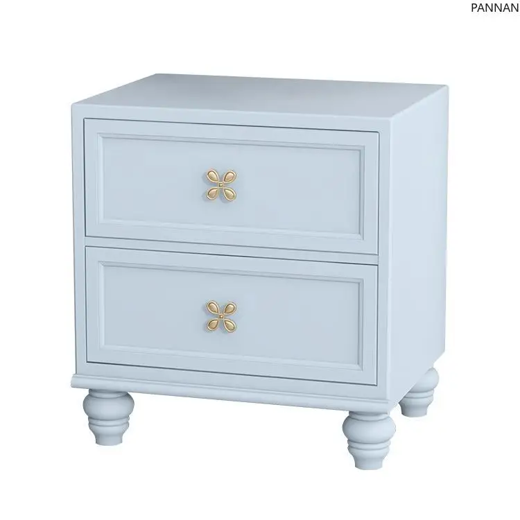 Haze blue bedside table solid wood bedroom side cabinet sofa side corner light luxury furniture
Haze blue bedside table solid wood bedroom side cabinet sofa side corner light luxury furniture