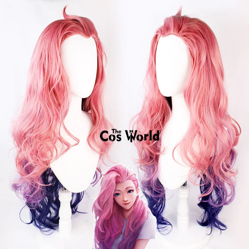 LOL the Starry-Eyed Songstress Seraphine 90cm Long Wavy Games Cosplay Wigs Fiber Heat Resistant Synthetic Hair + Wig Cap
LOL the Starry-Eyed Songstress Seraphine 90cm Long Wavy Games Cosplay Wigs Fiber Heat Resistant Synthetic Hair + Wig Cap