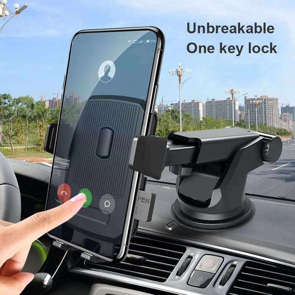Stand Car Suction Cup Bracket Cars Mobile Phone Holder Retractable Long Rod Center Console Windshield Air Outlet Automatic Lock
Stand Car Suction Cup Bracket Cars Mobile Phone Holder Retractable Long Rod Center Console Windshield Air Outlet Automatic Lock