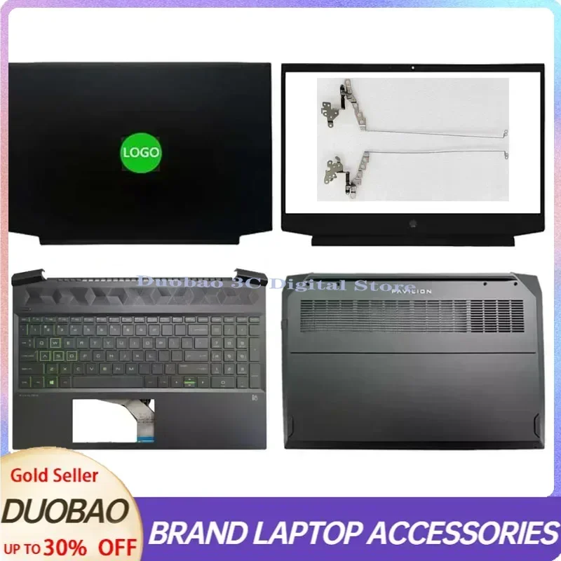 For HP Pavilion Gaming 15 15-EC TPN-Q229 Laptop LCD Rear Cover/Front Frame/Palm Pad Keyboard/Bottom Cover/Hinges
For HP Pavilion Gaming 15 15-EC TPN-Q229 Laptop LCD Rear Cover/Front Frame/Palm Pad Keyboard/Bottom Cover/Hinges