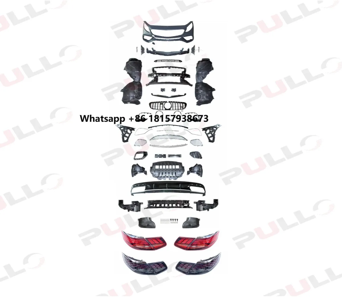 Sell Well Auto Parts for Benz S Coupe C217 Upgrade to S63 S65 Style with Front Bumper Assembly and Grille Rear Lip Tailllight
Sell Well Auto Parts for Benz S Coupe C217 Upgrade to S63 S65 Style with Front Bumper Assembly and Grille Rear Lip Tailllight