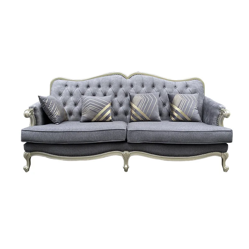 Light luxury modern technology cloth sofa American living room furniture solid wood fabric combination large apartment
Light luxury modern technology cloth sofa American living room furniture solid wood fabric combination large apartment