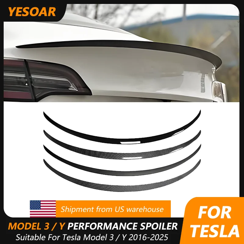 For Tesla Model 3 / Model 3 Highland / Model Y 2018-2026 Performance Style Spoiler ABS Rear Wing Trunk Wings Tesla Accessories
For Tesla Model 3 / Model 3 Highland / Model Y 2018-2026 Performance Style Spoiler ABS Rear Wing Trunk Wings Tesla Accessories