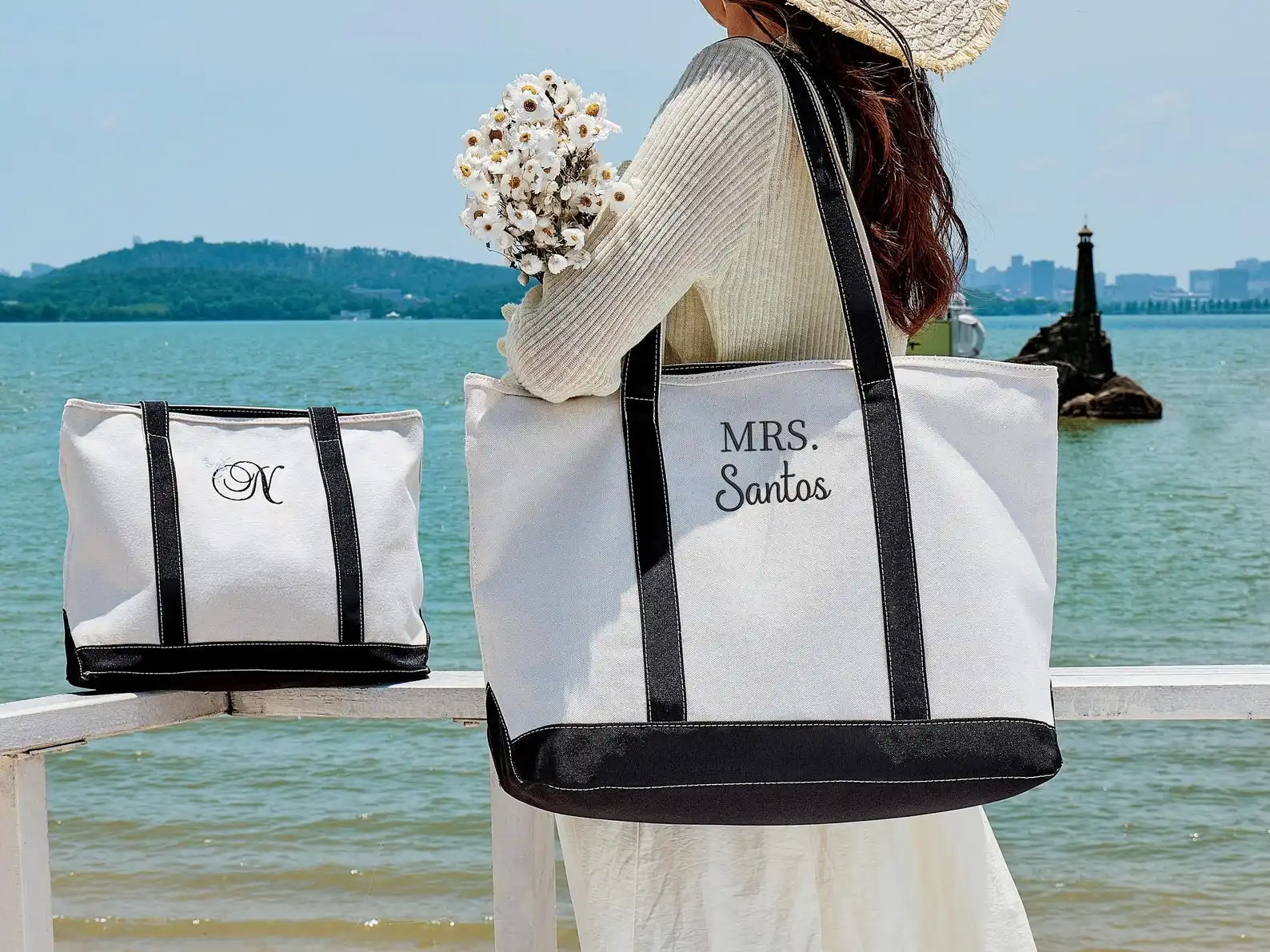 Custom Canvas Tote Bag Personalised Logo Name Words Ladies Shopping Bag Reusable Bridesmaid Gift Hangbag Fashion Design Bags
Custom Canvas Tote Bag Personalised Logo Name Words Ladies Shopping Bag Reusable Bridesmaid Gift Hangbag Fashion Design Bags