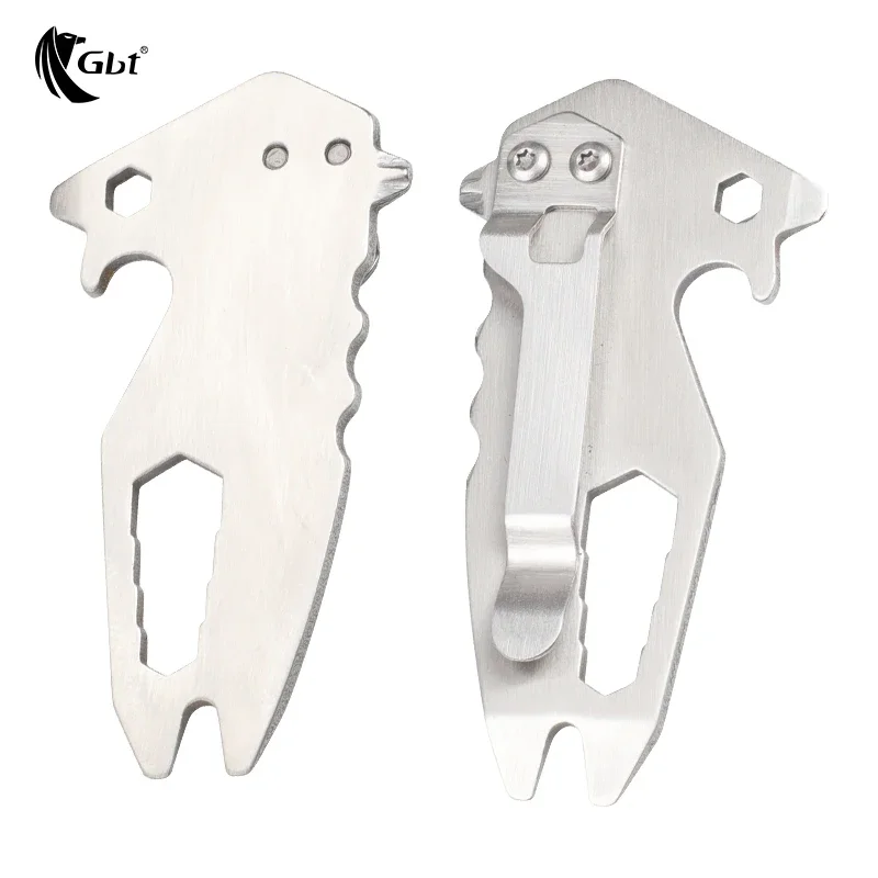 Multi functional stainless steel tool card outdoor portable waist clip EDC tool
Multi functional stainless steel tool card outdoor portable waist clip EDC tool