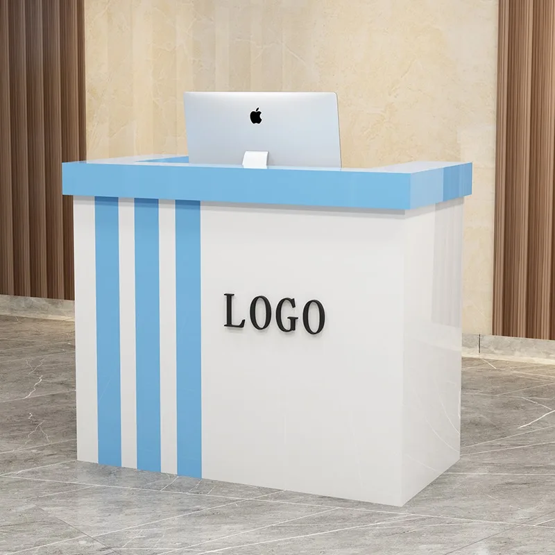 Luxury Hair Salon Reception Desks Modern Office Reception Desk Counter Simple Decorations Recepcion Desk Commercial Furniture
Luxury Hair Salon Reception Desks Modern Office Reception Desk Counter Simple Decorations Recepcion Desk Commercial Furniture