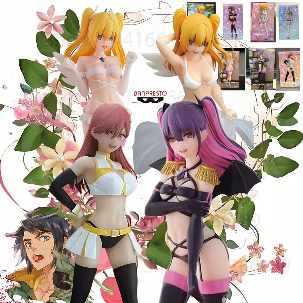 Bandai аниме BANPRESTO 2,5 Dimensional Angel Airborne Miriella/Mikari Liliel/Ririsa Коллекционные фигурки игрушки в подарок на складе 
Bandai аниме BANPRESTO 2,5 Dimensional Angel Airborne Miriella/Mikari Liliel/Ririsa Коллекционные фигурки игрушки в подарок на складе
