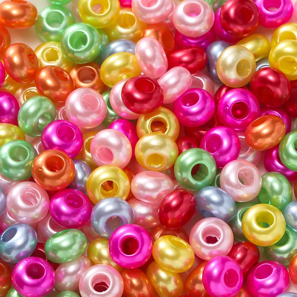 30pcs/Lots Acrylic Big Hole Artificial Pearl Colored Loose Spacer Beads for DIY Bracelets Necklaces Jewelry Making Accessories
30pcs/Lots Acrylic Big Hole Artificial Pearl Colored Loose Spacer Beads for DIY Bracelets Necklaces Jewelry Making Accessories