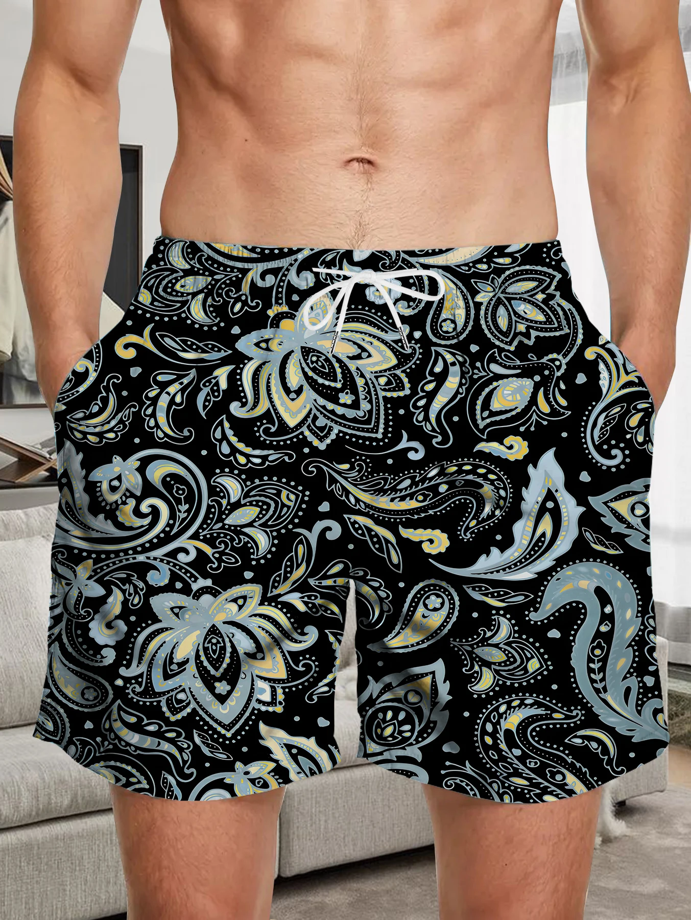 Outdoor Quick Dry Polyester Shorts Men All Over Print Beach Board Swim Pants
Outdoor Quick Dry Polyester Shorts Men All Over Print Beach Board Swim Pants