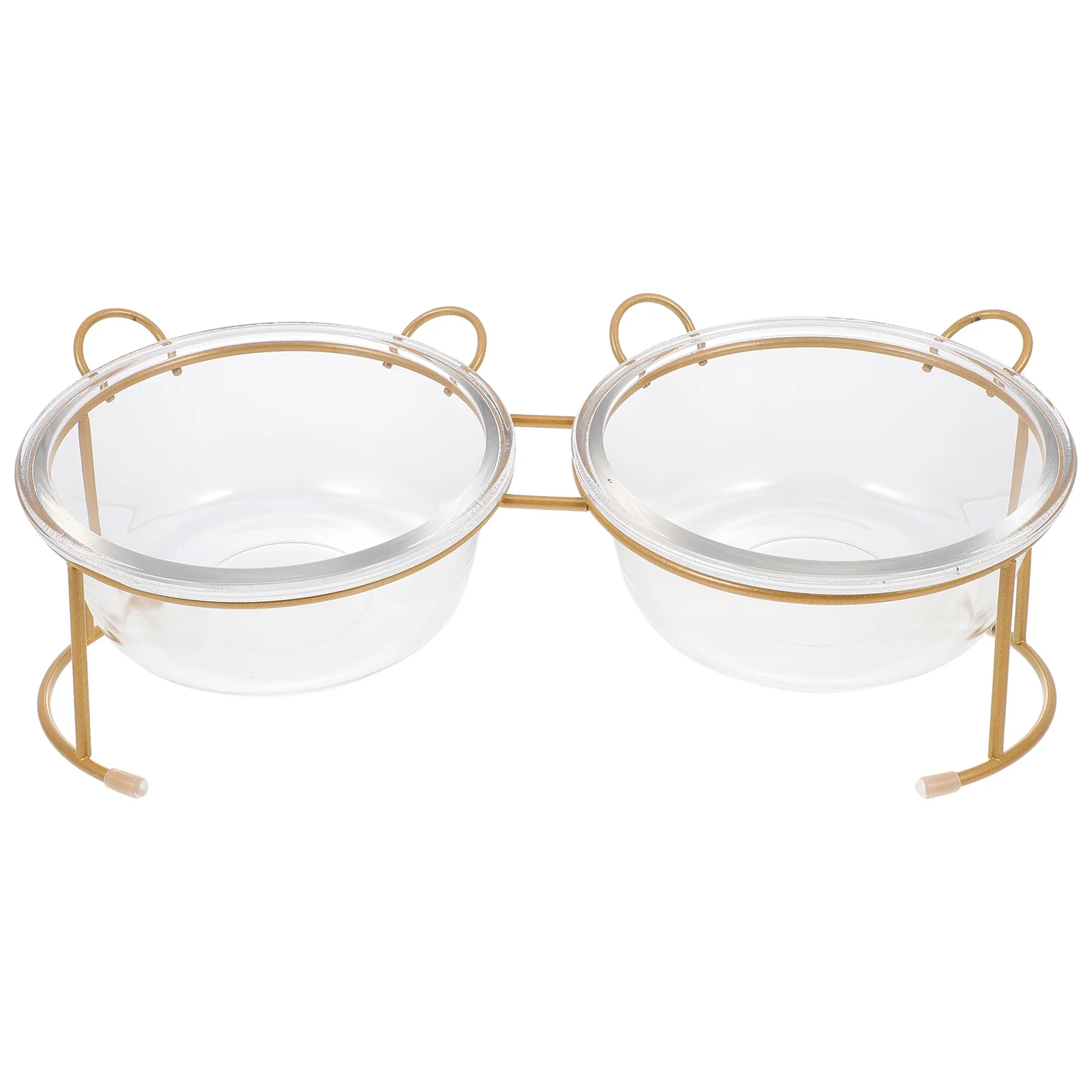 1Set Glass Cat Food Bowl Elevated with Iron Rack Double Pet Bowl for Daily Feeding Supports Spine Health Ideal Gift for Pet
1Set Glass Cat Food Bowl Elevated with Iron Rack Double Pet Bowl for Daily Feeding Supports Spine Health Ideal Gift for Pet