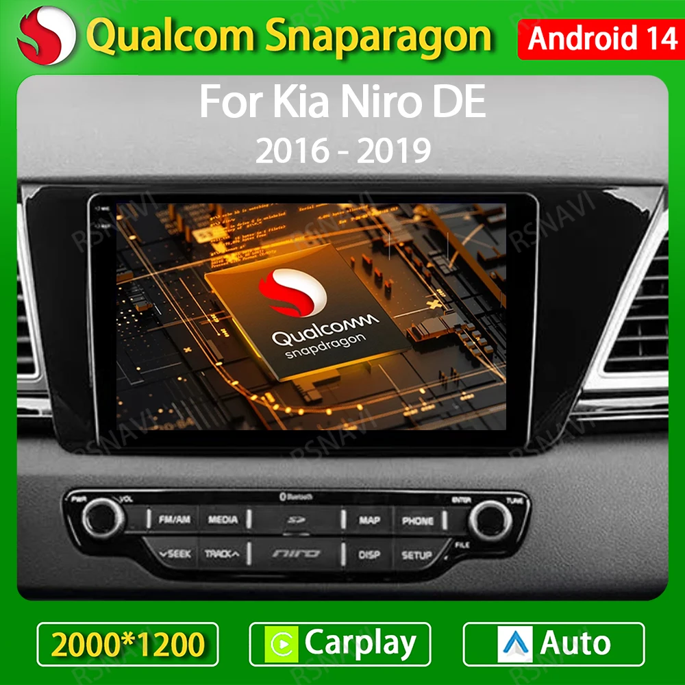 Android 14 Wireless Carplay Auto For Kia Niro DE 2016 - 2019 Car Radio Multimedia Video Player NAVI GPS 4G LTE 5G WIFI QLED 2DIN
Android 14 Wireless Carplay Auto For Kia Niro DE 2016 - 2019 Car Radio Multimedia Video Player NAVI GPS 4G LTE 5G WIFI QLED 2DIN