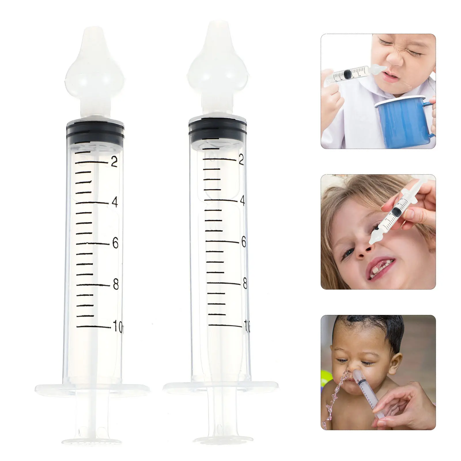 2 Set Baby Nose Wash Cleaners ABS Durable Needle Type Nasal Cavity Cleaning Tool Lightweight Storage Kids Nose Bottle
2 Set Baby Nose Wash Cleaners ABS Durable Needle Type Nasal Cavity Cleaning Tool Lightweight Storage Kids Nose Bottle