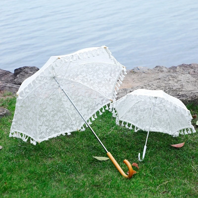 Lace Parasol Elegant Lace Umbrellas for Outdoor Party Photo Props Decorative Parasol Lacework Umbrellas for Garden
Lace Parasol Elegant Lace Umbrellas for Outdoor Party Photo Props Decorative Parasol Lacework Umbrellas for Garden