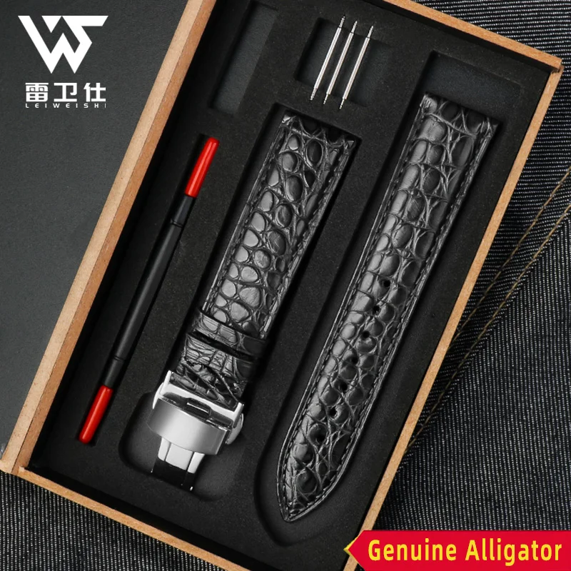 18mm 19mm 20mm 21mm 22mm Soft Crocodile skin Men's watchband For Omega Longines Casio IWC Tissot brands Bracelet Calfskin bottom
18mm 19mm 20mm 21mm 22mm Soft Crocodile skin Men's watchband For Omega Longines Casio IWC Tissot brands Bracelet Calfskin bottom
