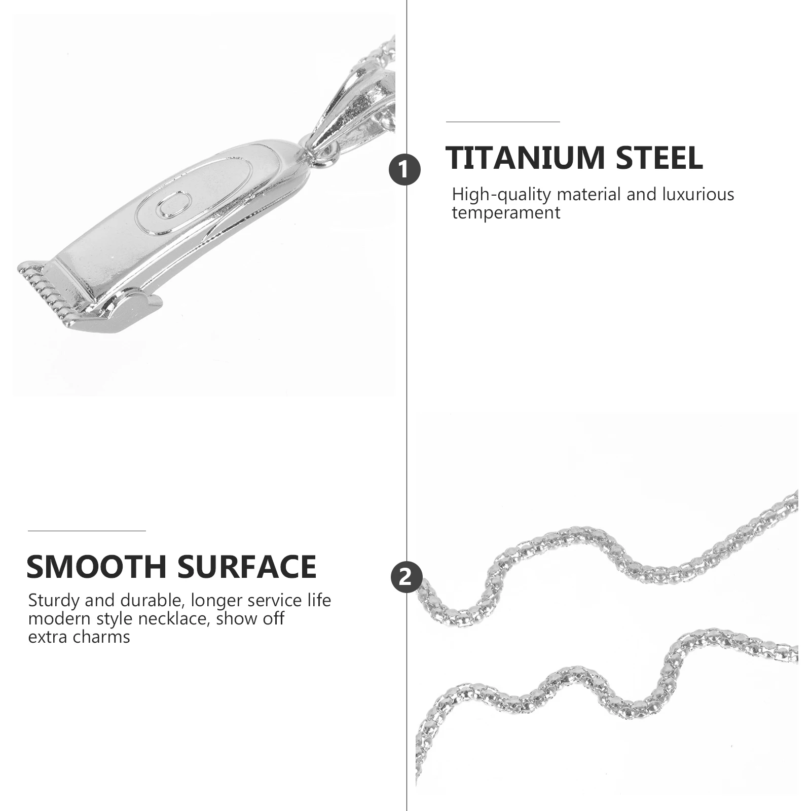 Necklace Male Clothing Decors Shaving Pendant Sweater Decorations Hairdresser Necklaces Jewelry Man
Necklace Male Clothing Decors Shaving Pendant Sweater Decorations Hairdresser Necklaces Jewelry Man