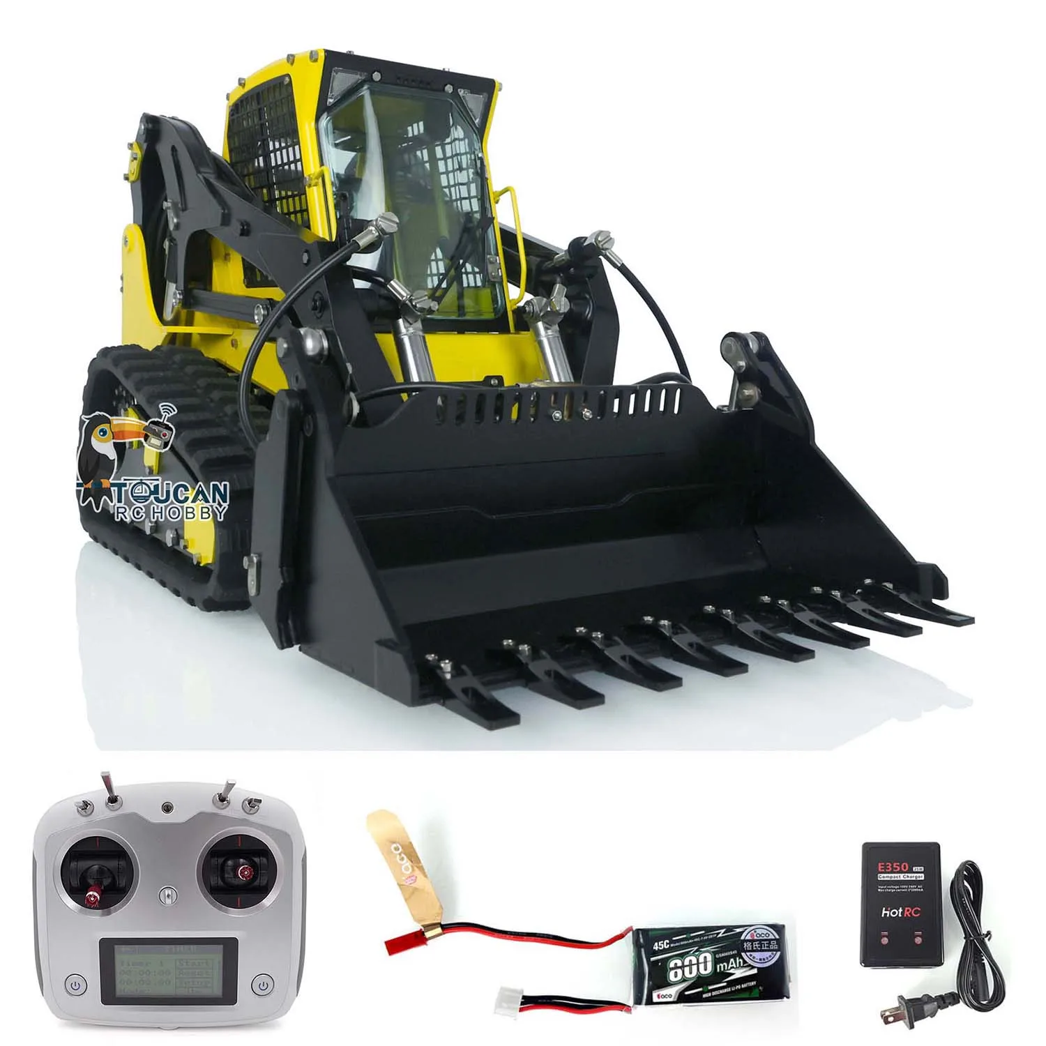 LESU 1/14 Hydraulic RC Loader Aoue LT5 Tracked Skid-Steer RTR Radio Control Painted Assembled Truck Remote Control Car THZH1392
LESU 1/14 Hydraulic RC Loader Aoue LT5 Tracked Skid-Steer RTR Radio Control Painted Assembled Truck Remote Control Car THZH1392