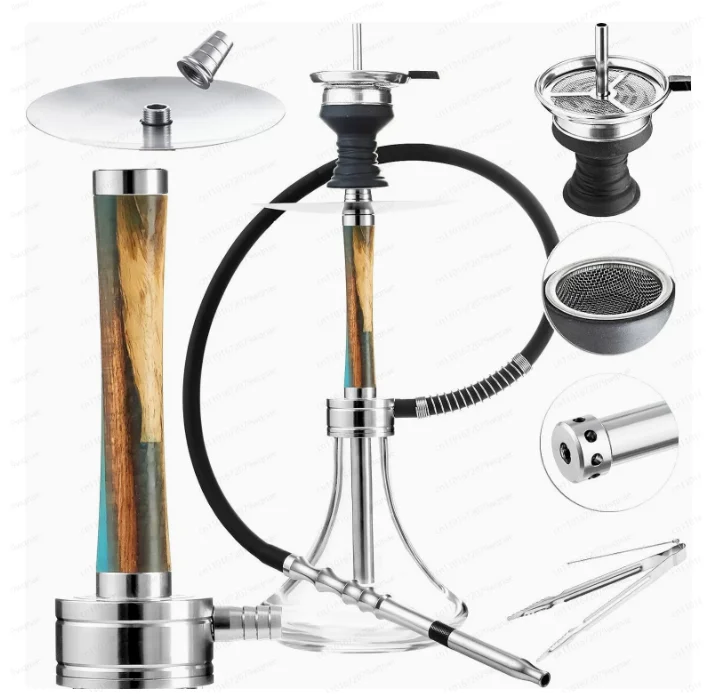 Арабский кальян с 8 отверстиями, набор для курения из алюминиевого сплава
Арабский кальян с 8 отверстиями, набор для курения из алюминиевого сплава