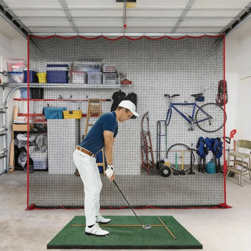 Golf Net 10x10ft Heavy Duty Golf Practice Net High Impact Hitting Barrier Net Indoor Outdoor Backyard Golf Training Ball Net
Golf Net 10x10ft Heavy Duty Golf Practice Net High Impact Hitting Barrier Net Indoor Outdoor Backyard Golf Training Ball Net