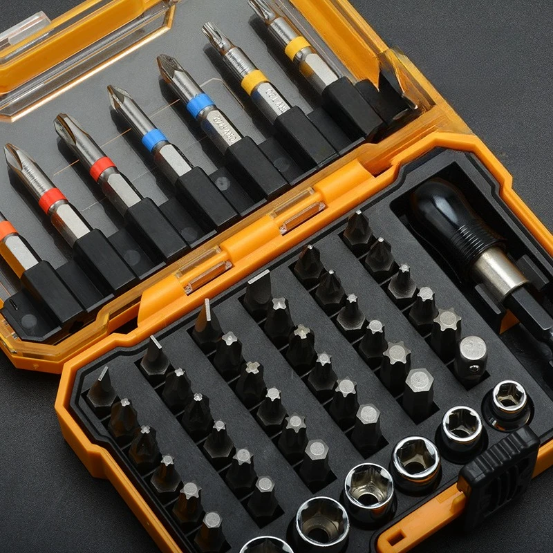 Multifunctional Household Tools 50 Piece Set Of Cross Shaped One Letter Hexagonal Screwdriver Screwdriver Head Combination Set
Multifunctional Household Tools 50 Piece Set Of Cross Shaped One Letter Hexagonal Screwdriver Screwdriver Head Combination Set