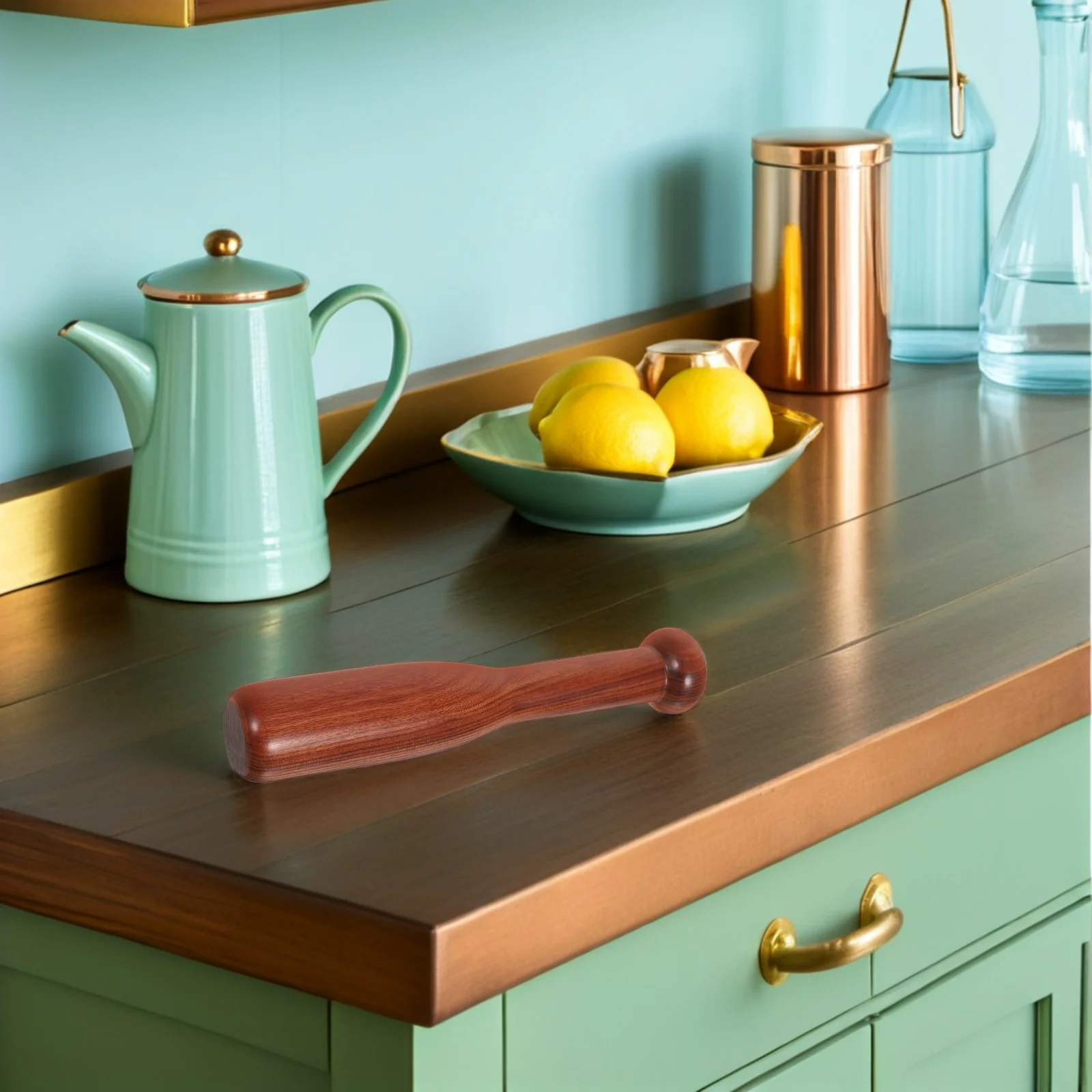 Fermentation Tamper Solid Wood Sauerkraut Pounder Vegetable Pickling Press Tool Kitchen Fermenting Supplies Muddler Jar
Fermentation Tamper Solid Wood Sauerkraut Pounder Vegetable Pickling Press Tool Kitchen Fermenting Supplies Muddler Jar