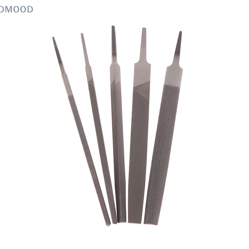6'' Steel Files Set 1/5Pcs for Woodworking, Metalworking, Flat/Round/Semi-Circle/Triangle/Square Steel Rasp File
6'' Steel Files Set 1/5Pcs for Woodworking, Metalworking, Flat/Round/Semi-Circle/Triangle/Square Steel Rasp File