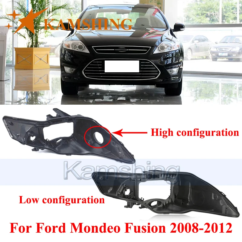 CAPQX передний бампер, базовая крышка фары для Ford Mondeo Fusion 2008-2012, задний корпус фары 
CAPQX передний бампер, базовая крышка фары для Ford Mondeo Fusion 2008-2012, задний корпус фары