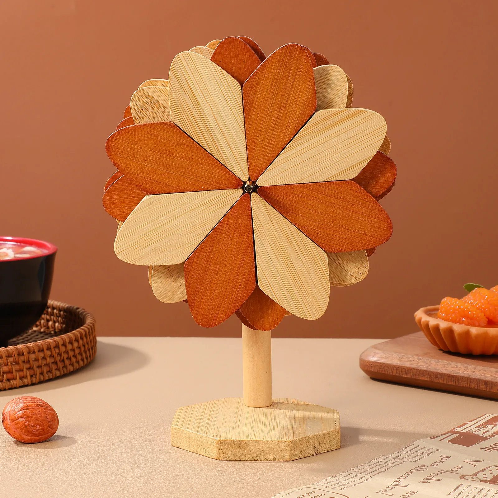 1Set Windmill Shape Trivet Pads Heat Resistant Pot Holder Kitchen Countertop Dining Table Protector Expandable Bamboo Stand
1Set Windmill Shape Trivet Pads Heat Resistant Pot Holder Kitchen Countertop Dining Table Protector Expandable Bamboo Stand