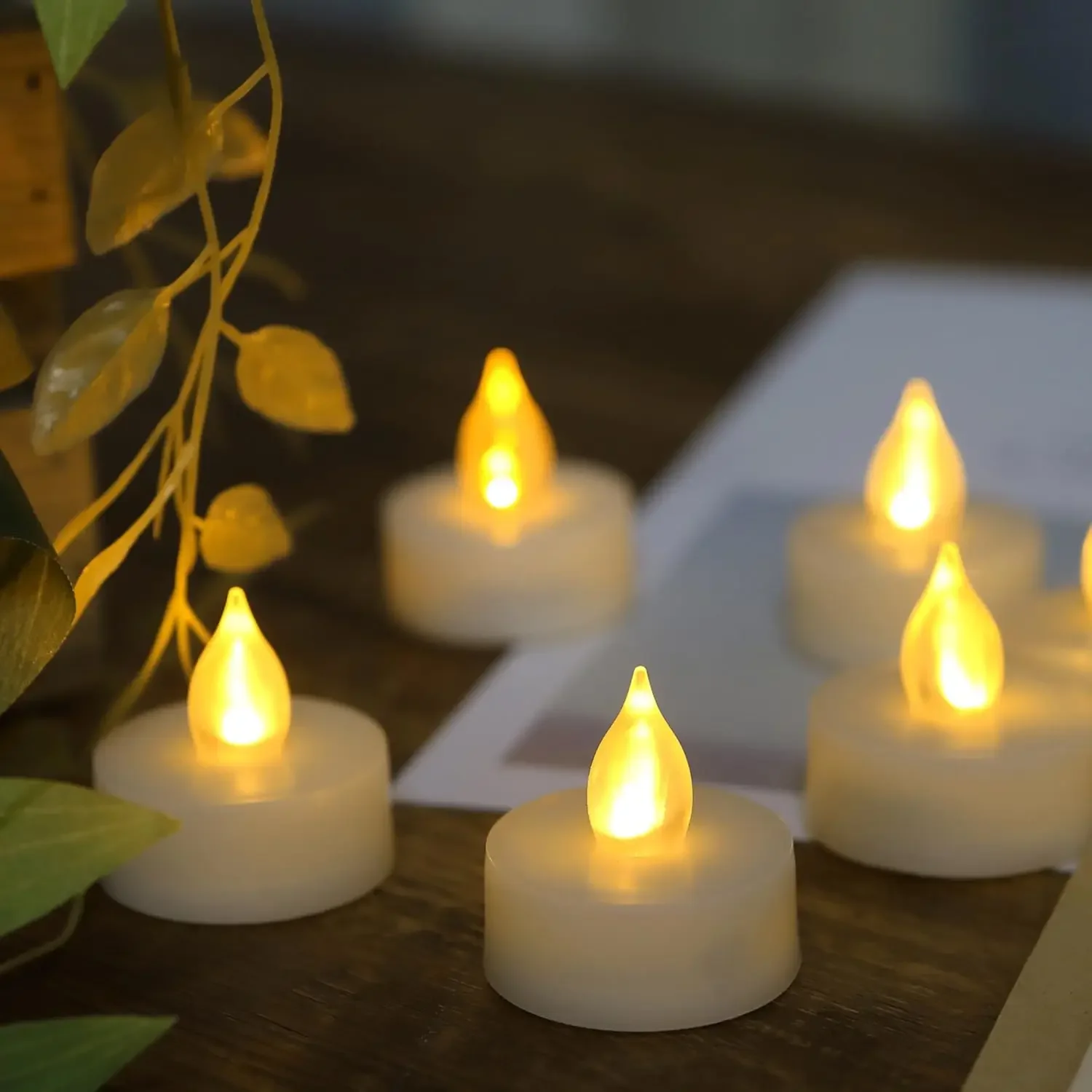 6 Flameless LED Votive Candles With 6-Hour Timer – Battery Operated For Christmas, Wedding & Party Decor
6 Flameless LED Votive Candles With 6-Hour Timer – Battery Operated For Christmas, Wedding & Party Decor