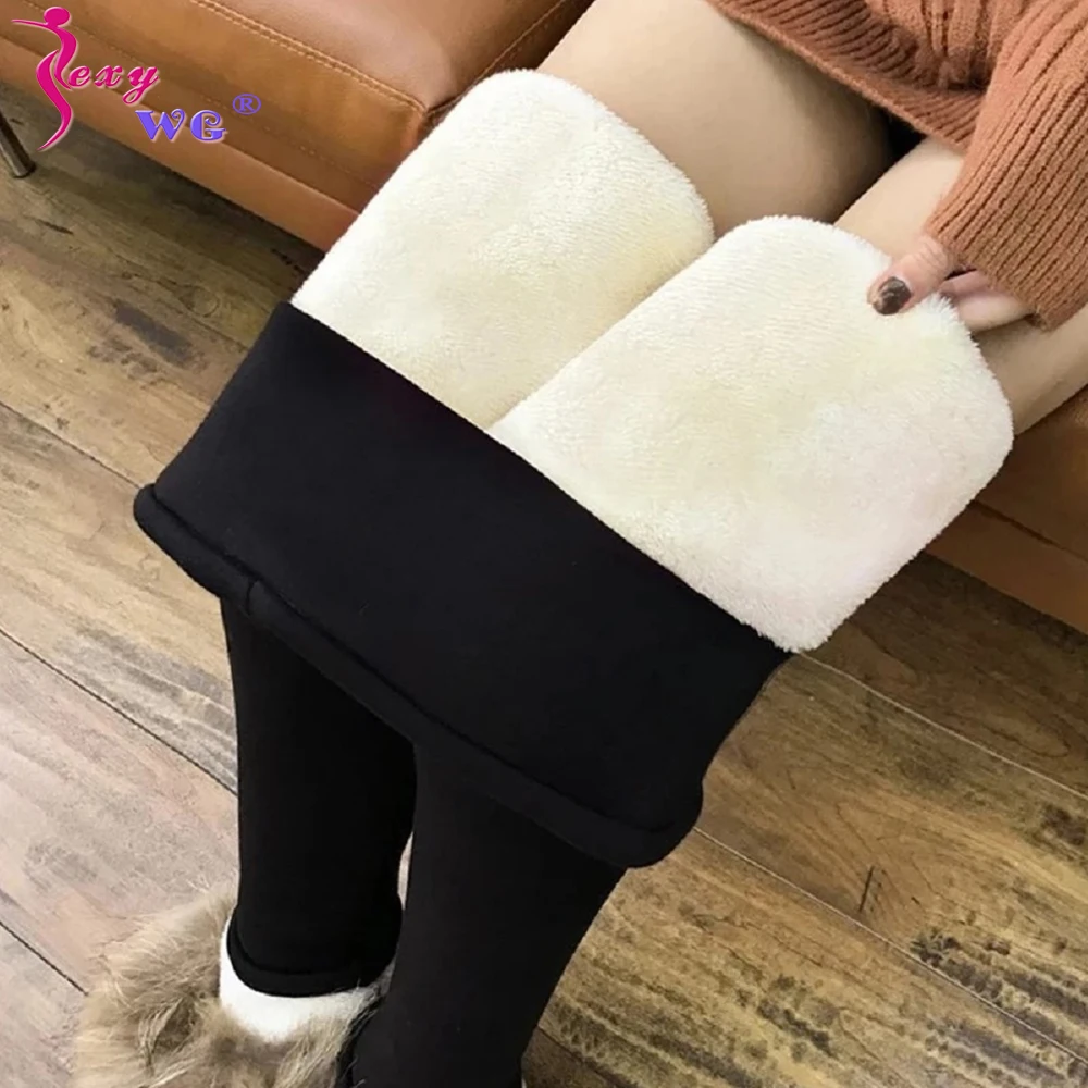 SEXYWG Women Winter Thicken Warm Leggings Female High Waist Thermal Leggings Plus Size Shapewear Tights Leggings
SEXYWG Women Winter Thicken Warm Leggings Female High Waist Thermal Leggings Plus Size Shapewear Tights Leggings