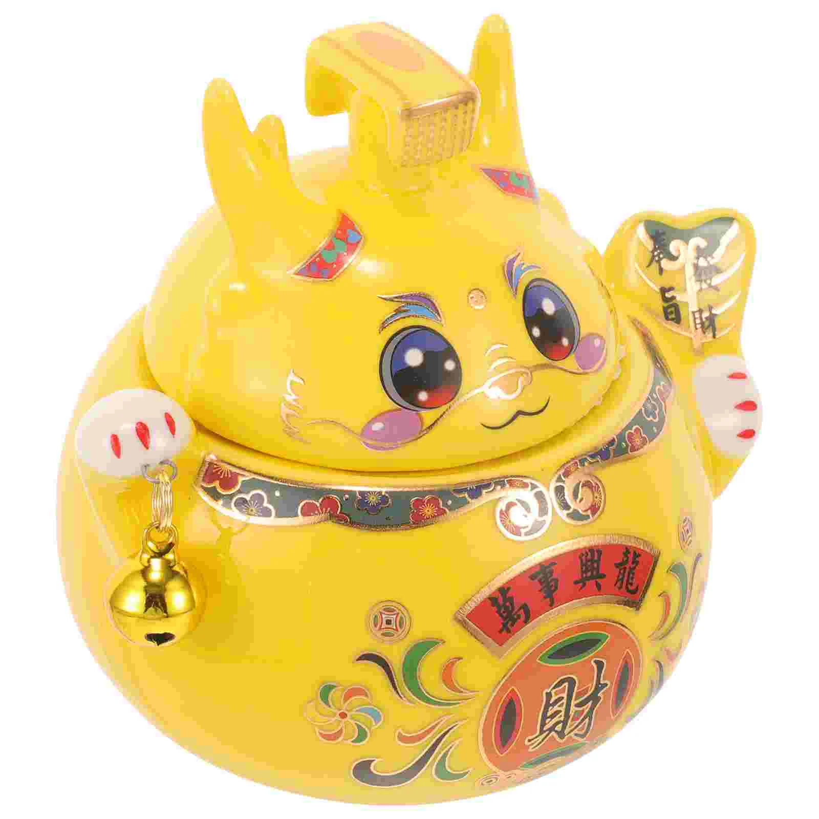 Year of The Dragon Ceramic Ornaments Chinese Tea Jar Kitchen Storage Jars Sugar Ceramics Coffee
Year of The Dragon Ceramic Ornaments Chinese Tea Jar Kitchen Storage Jars Sugar Ceramics Coffee