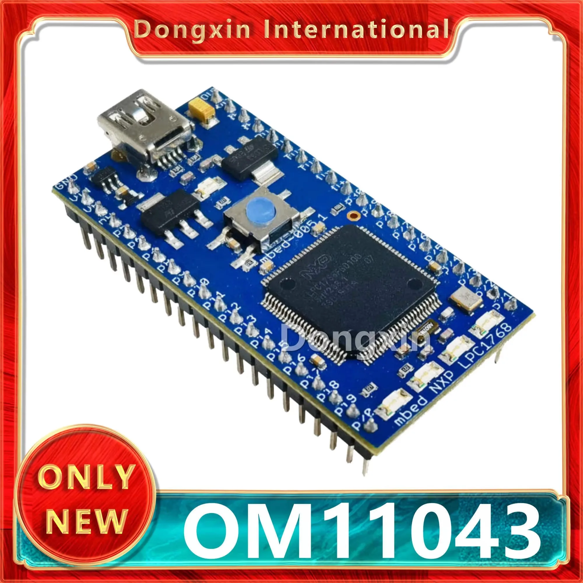 Spot OM11043 Development Board NXP Module mbed LPC1768 Demo Board Cortex-M3
Spot OM11043 Development Board NXP Module mbed LPC1768 Demo Board Cortex-M3