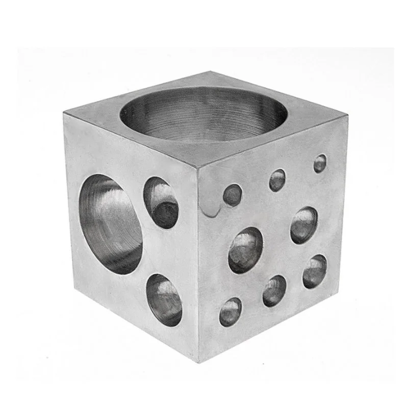 18 Round Cavities Metal Forming Dapping Doming Jewelry Dapping Tools Size 2 - 38mm Goldsmithing Tools Square Dapping Block
18 Round Cavities Metal Forming Dapping Doming Jewelry Dapping Tools Size 2 - 38mm Goldsmithing Tools Square Dapping Block