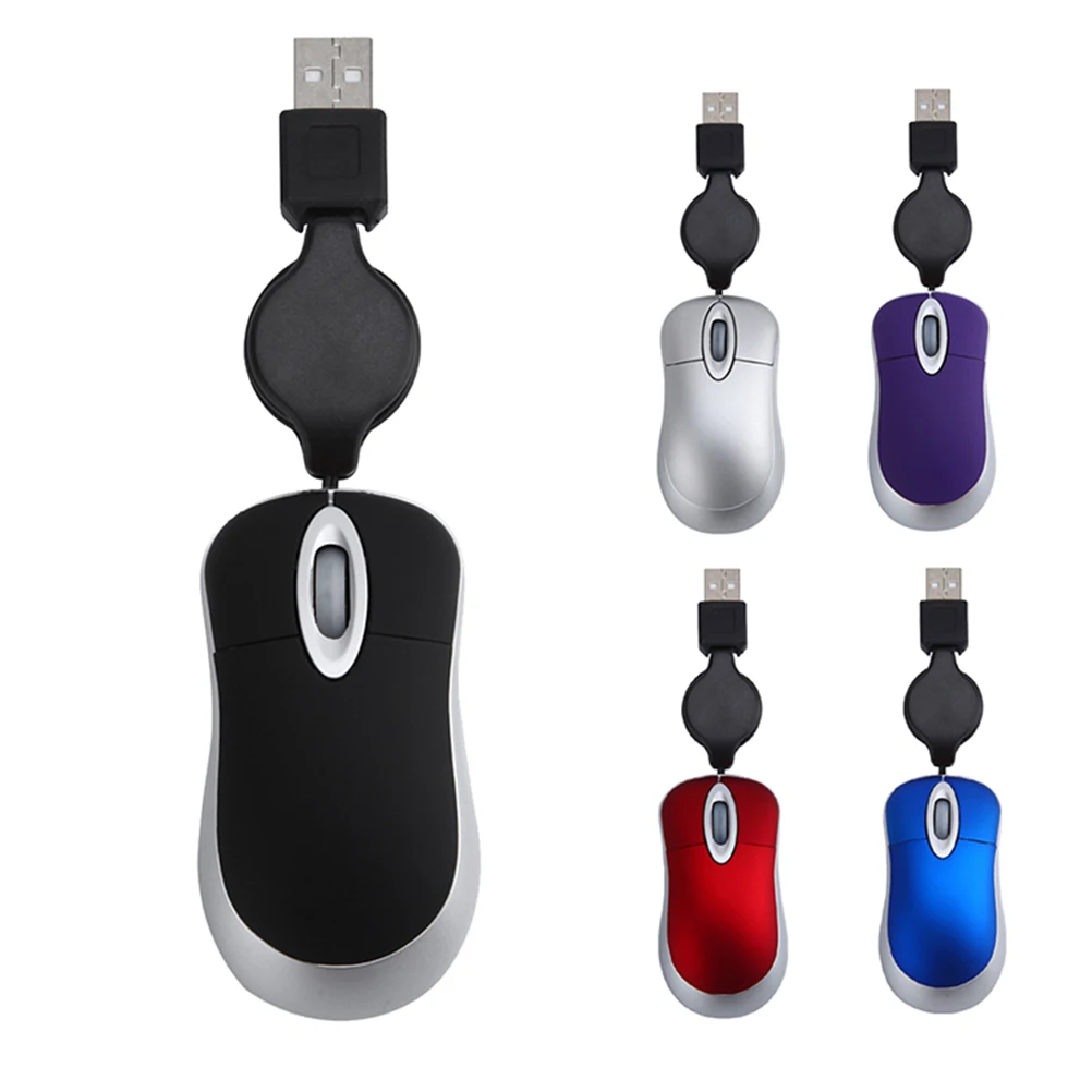 Wired Mouse USB Computer Laptop Mini Silent Mute Quiet Rechargeable Portable Maileg Cord 1600DPI
Wired Mouse USB Computer Laptop Mini Silent Mute Quiet Rechargeable Portable Maileg Cord 1600DPI