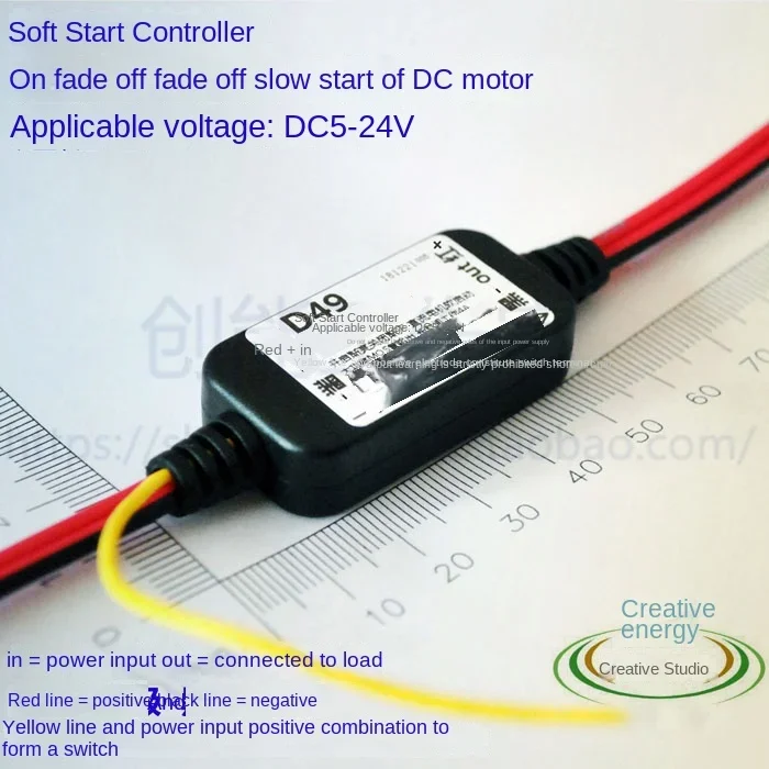 1pcs LED Gradually on And Off Circuit Module Motor Soft Start Gradual Lighting Controller PWM Buffer Switch D49
1pcs LED Gradually on And Off Circuit Module Motor Soft Start Gradual Lighting Controller PWM Buffer Switch D49