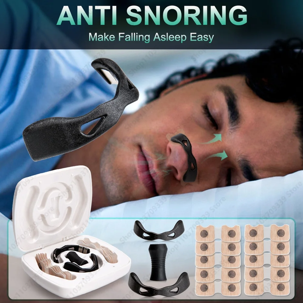 Sleep Nasal Breathing Dilators Starter Kit Nasal Strips Magnetic Anti-Snoring Strips for Nose Patche Increase Air Reduce Snoring
Sleep Nasal Breathing Dilators Starter Kit Nasal Strips Magnetic Anti-Snoring Strips for Nose Patche Increase Air Reduce Snoring