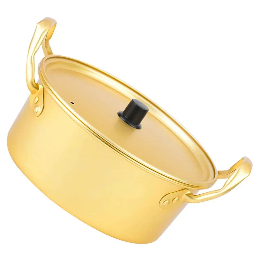 Ramen Pot Aluminum Nonstick Cooking Pot for Noodles Soup Milk Small Kitchen Saucepan with Lid Multiuse Stew Boiling Pan
Ramen Pot Aluminum Nonstick Cooking Pot for Noodles Soup Milk Small Kitchen Saucepan with Lid Multiuse Stew Boiling Pan