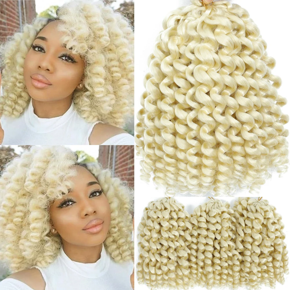 8 inch Jamaican Bounce Crochet Hair 2X Ringlet Wand Curl Jamaican Twists Crochet Braids Pre Looped Jumpy Curly Hair Blend Color
8 inch Jamaican Bounce Crochet Hair 2X Ringlet Wand Curl Jamaican Twists Crochet Braids Pre Looped Jumpy Curly Hair Blend Color