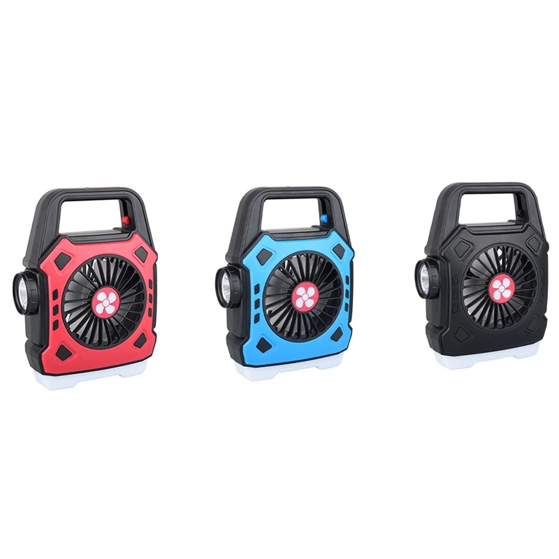 Portable Camping Fan With Light Multifunctional Outdoor Flashlight USB Charging Hanging Tent Light 
Portable Camping Fan With Light Multifunctional Outdoor Flashlight USB Charging Hanging Tent Light